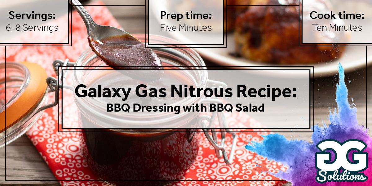 Galaxy Gas Nitrous Recipe: BBQ Dressing with BBQ Sauce