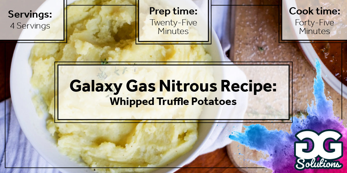 Galaxy Gas Nitrous Recipe: Whipped Truffle Potatoes