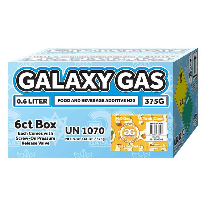 Galaxy Gas 0.6L N2O 375g Tank Tropical Punch box