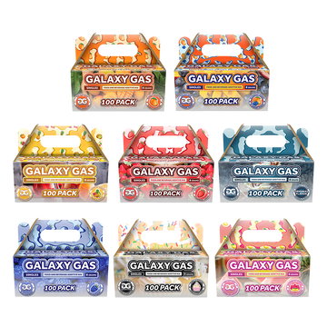 *New* Galaxy Gas 8 Flavor Variety Packs: Nitrous Oxide N2O 8g Whipped Cream Chargers (800 Count )