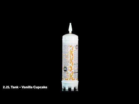 Galaxy Gas 2.2L 1,365g N2O Tank - Vanilla Cupcake video