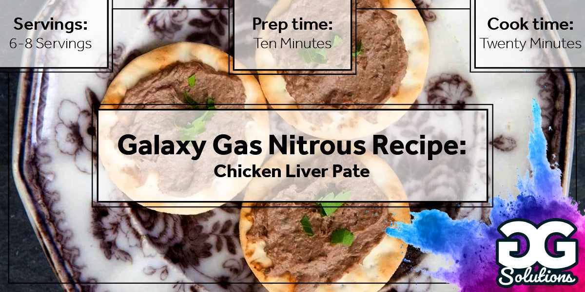 Galaxy Gas Nitrous Recipe: Chicken Liver Pate