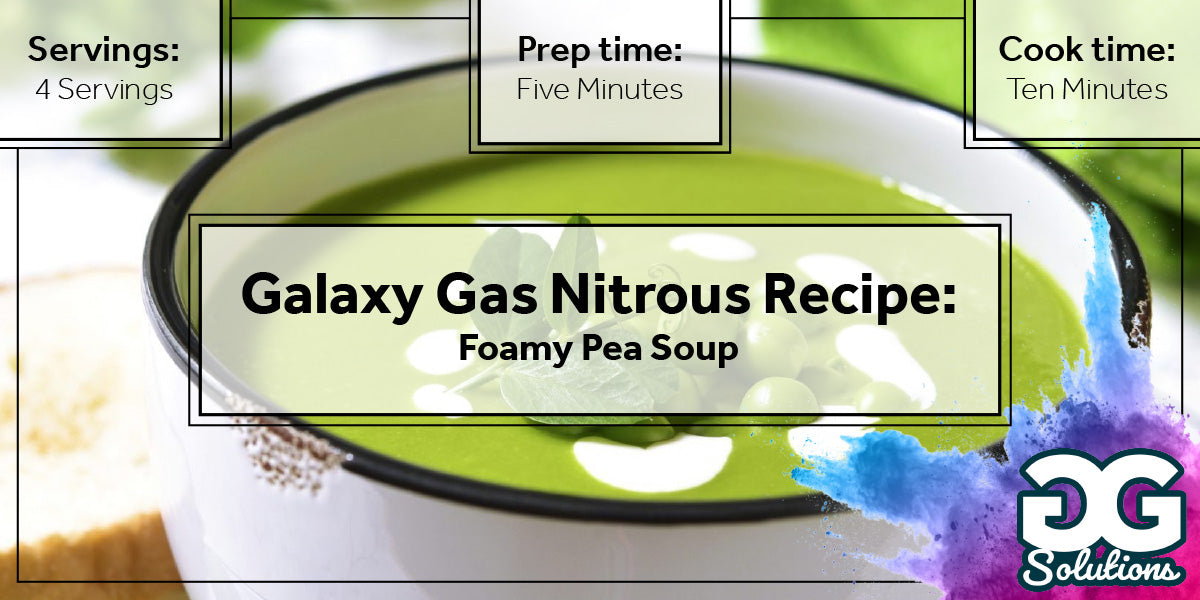 Galaxy Gas Nitrous Recipe: Pea Foam Soup