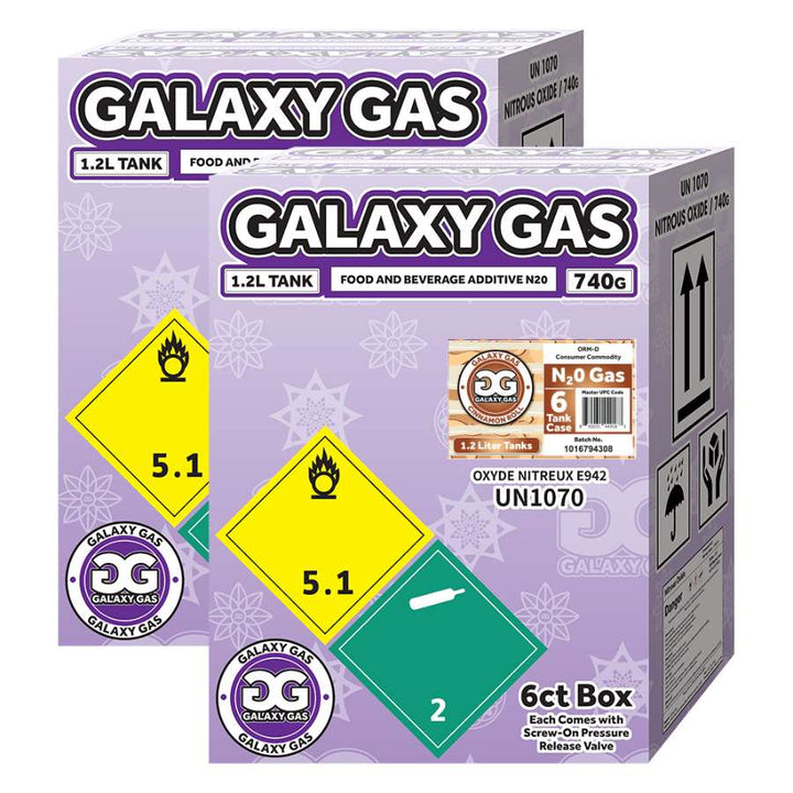 Galaxy Gas XL 1.2L 740g N2O Tank - Cinnamon Roll 2 boxes