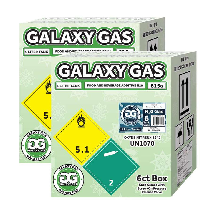 Galaxy Gas XL 1L 615g N2O Tank - Original additive