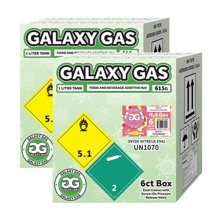 Galaxy Gas XL 1L 615g N2O Tank - Watermelon Lemonade 12 ct