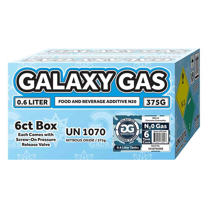 Galaxy Gas 0.6L N2O 375g Tank Original box