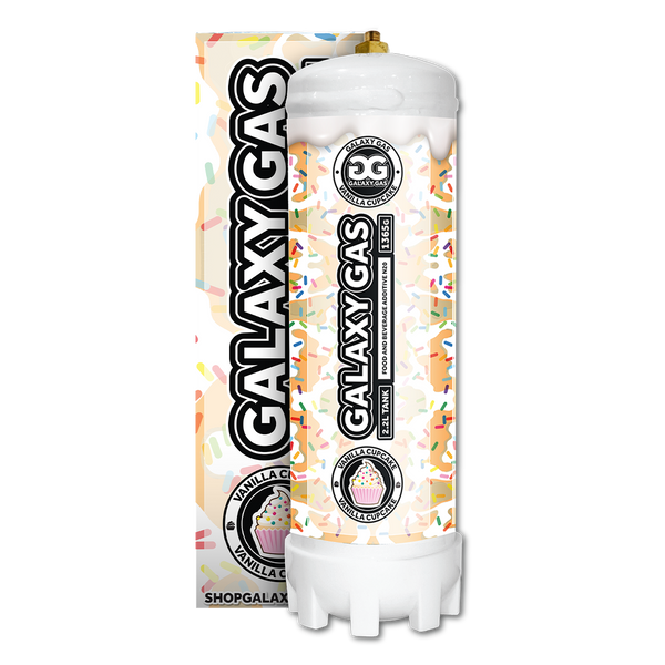 Galaxy Gas 2.2L 1,365g N2O Tank - Vanilla Cupcake