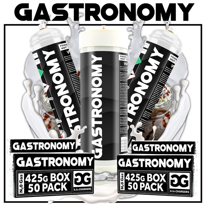 Gastronomy Infusion 3.3L Nitrous Oxide N2O 2,000g Tank - Original splosion