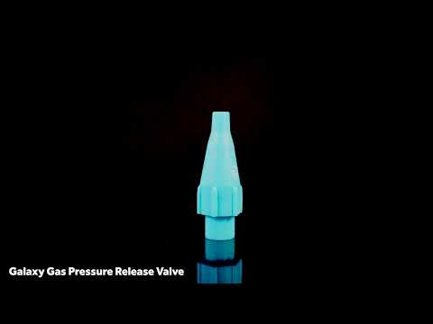 Screw-On Pressure Release Valve blue