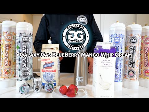 Galaxy Gas Infusion XL 0.95L 580g Nitrous Oxide N2O Tank Blueberry Mango