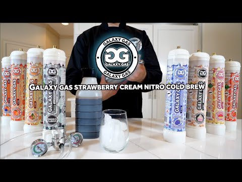 Galaxy Gas Infusion XL 0.95L 580g Nitrous Oxide N2O Tank Strawberry Cream