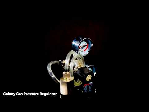*NEW* Galaxy Gas Infusion Pressure Regulator and Hose For Culinary Galaxy Gas Nitrous Oxide N2O Tanks
