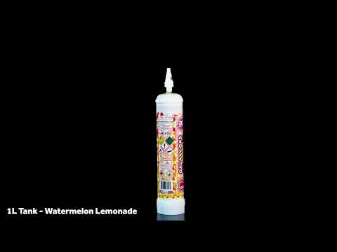 Galaxy Gas XL 1L 615g N2O Tank - Watermelon Lemonade video