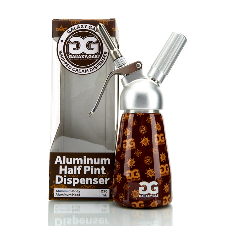 Galaxy Gas Whipped Cream Dispenser Half Pint - Aluminum - MONOGRAM