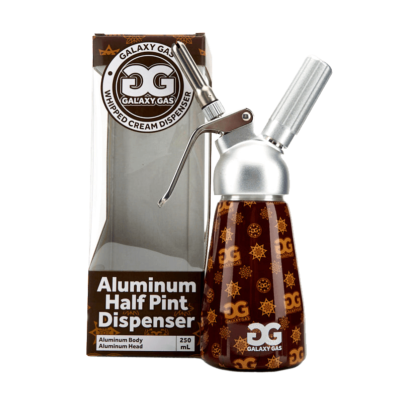 Galaxy Gas Whipped Cream Dispenser Half Pint - Aluminum - Monogram