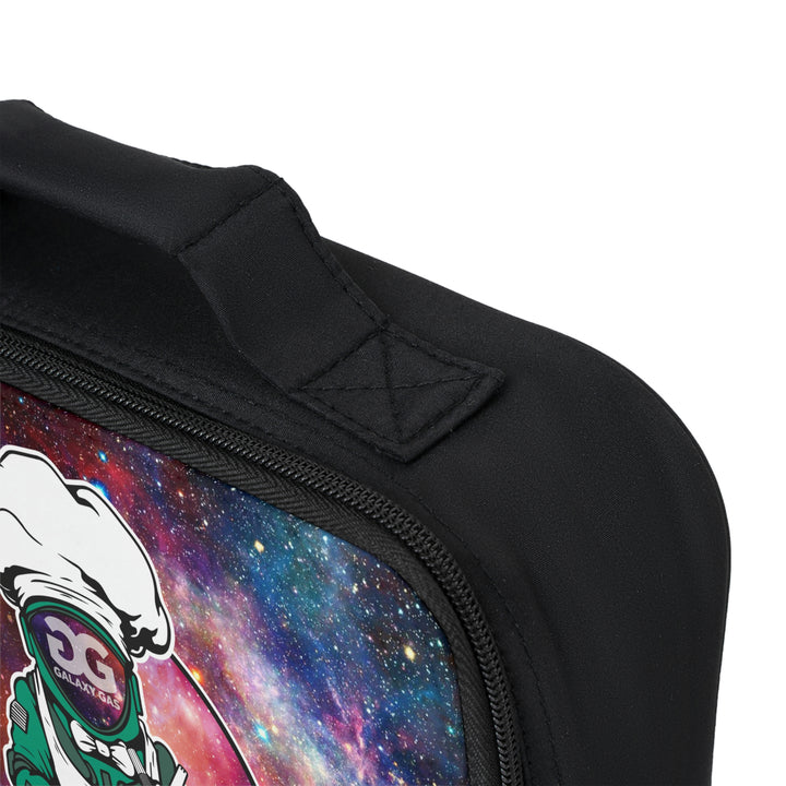Galaxy Gas Lunch Bag close up