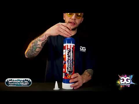 Galaxy Gas Infusion XL 1L 615g N2O Nitrous Oxide Tank Blueberry Mango