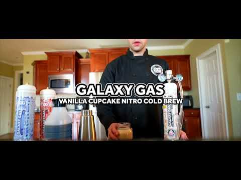 Vanilla Cupcake Galaxy Gas Infusion XXL 2.2L Nitrous Oxide N2O 1,100g Tank (1 Tank)